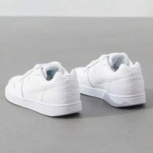 Nike男鞋新款EBERNON LOW復古籃球風低筒運動休閒鞋板鞋AQ1775-100 - 白色 - 查看 8