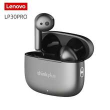 Lenovo LP30pro Wireless Bluetooth Earphones, Sports Running In-Ear High-Quality Sound, Long Battery Life, Universal - Grey - View 4