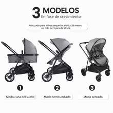 [Enviado El Mismo DíA - 100% Autenticidad Garantizada ]Cochildor Sillas Para Comer Bebés- Silla Periquera De Bebe Con parasol -reunión al aire libre Silla Periquera De Bebe-Silla de Comedor Plegable y Portátil para Niños, Ligera y Desmontable, Plato de Comedor Removible, Ideal para Comer en Casa para Bebés y Silla de Comedor para Picnic al Aire Libre  -  fácil de guardar. Disponible en cuatro colores  Regalos ideales para amigos - Regalos de Navidad - Regalos de Nochebuena-Regalos para bebés - Gris - Ver 3