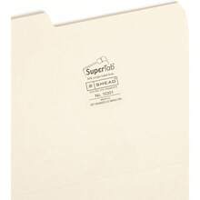 Smead SuperTab carpeta de archivos 1/3-cut tamaño carta Manila Manila 100 per Box - Manila - Ver 4