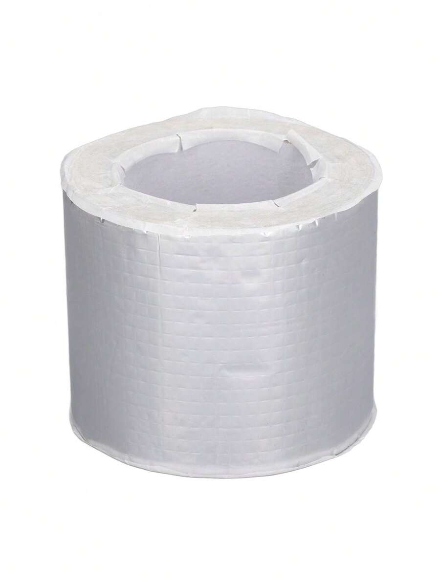 Cinta Impermeable de Butilo Sellado de Fugas de Tuberías Cinta de Papel de Aluminio Plateado para Grietas de Techo 0,04 Pulgadas X 3,94 Pulgadas X 16,4 Pies,36803151 - Multicolor - Ver 1
