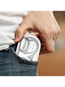 HTC Auricolari Bluetooth NE37: suono stereo panoramico a 360°, sintonizzazione da studio di registrazione di livello professionale, vestibilità comoda anche dopo un uso prolungato e movimenti vigorosi, vestibilità adattabile e confortevole. - Viola - Visualizzare 6