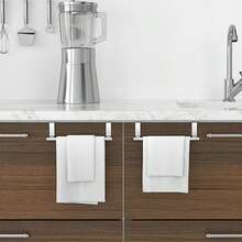Stainless Steel Towel Bar Rack Holder, Universal Type, Suitable For Cabinet Doors - Multicolor - View 8