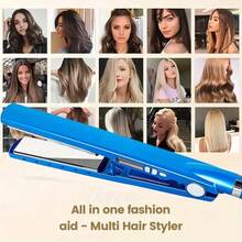 三合一直发卷发器套装，包含直发器、螺旋卷发棒和直发梳，是母亲节的最佳礼物。