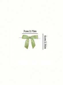 61pcs Elegant Table Place Cards With Matching Satin Ribbons, Ideal For Weddings, Banquets And Parties - Multicolor - View 8