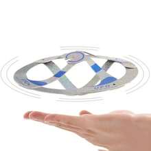 Mi divertido truco de magia de ovni flotando en el aire, herramienta de truco al aire libre, juguete de disco volador de papel, accesorios para espectáculo de adultos, regalo - Multicolor - Ver 8