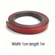 1卷[100厘米*0.5厘米]工业磁带，亚克力磁条，自粘橡胶柔性磁带，教育DIY工艺工具，柔性磁性贴纸，窗帘网窗橡胶磁条，强磁力，适用于手工艺品、艺术项目、白板、冰箱贴、日常办公用品 - 彩色 - 查看 6