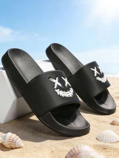 4-säsongers tofflor, inomhustofflor, badrumstofflor, utomhusstrandtofflor, pooltofflor, slip-on tofflor