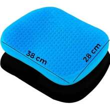 Archy Cojin para Coxis y Ciatica de Gel Espuma Viscoelastica Antideslizante Ortopedico Flexible de Gel Silicon con Funda Cojines para Silla Asiento Oficina Comedor Auto Alivia el Dolor (30876)(default) - Unitalla - Ver 3