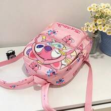 Fashionable Cute Cartoon Print Large Capacity Backpack - Multicolor - View 6