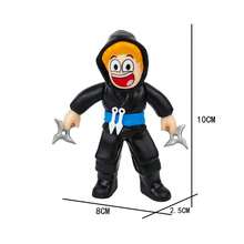 《99夜森林》鹿形手办，虚拟生存游戏毛绒玩具，多功能实用高清双面角色，LOMO收藏卡，可作装饰品或礼物送给粉丝和朋友 - 彩色 - 查看 4