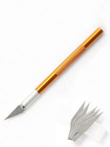 1 Set Precision Craft Hobby Knife Kit - High-Precision Utility Art Exact Knife Set With Extremely Sharp Razor Knives For Carving, Architecture Modeling, Scrapbooking, DIY Art Work Cutting And More - Comprehensive Tool For Crafty Individuals And Professionals