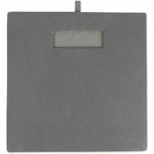 YQQ DII Cajón de Almacenamiento de Tela Plegable con Lados Duros para organización del hogar y la Oficina Sólido Gris Pequeño 11190 - gris - Ver 4