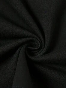 Singer For Fans Heavy Cotton Black Shirt All Size PP083 - 黑色 - 查看 4