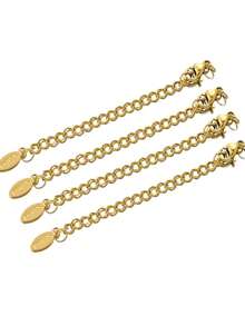 10pcs/Set/Lot Stainless Steel Pendant Lobster Clasp Extender Chain DIY Jewelry Making Bracelet & Necklace Accessory - 10pcs - View 9