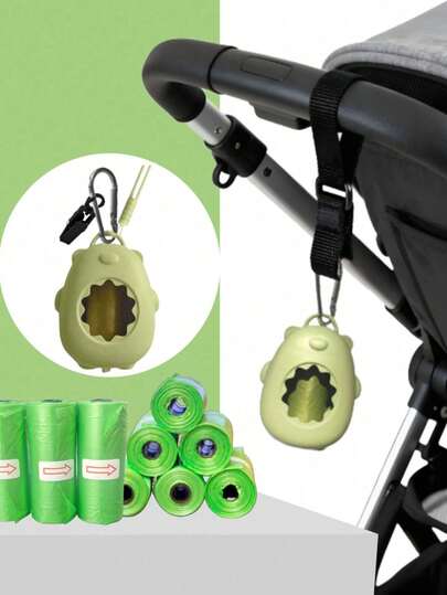 升级版，1盒+120个垃圾袋/1盒/120个垃圾袋。这款便携式婴儿车垃圾袋收纳盒采用加厚香味印花塑料袋制成，适合户外旅行、婴儿车、汽车和家庭使用。也适合有宠物的家庭。