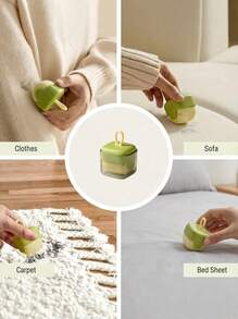 PETSIN 1pc New Portable Roller Pet Hair Remover - Pet Hair Remover, Reusable, Strong Sticky Fabric Shaver With Dust Collector, Suitable For Clothes And Furniture, Pets, Bed Sheet Cleaning, Mini Travel Essential, Must-Have For Pet Lovers - Multicolor - View 5