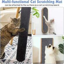 Anti-Cat Scratch Protective Wall Sticker Self-Adhesive Leather Furniture Cat Scratch Board Can Be Cut Fit Cat Trees Scratcher - 39.37*11.81in(100* 30cm) - View 8