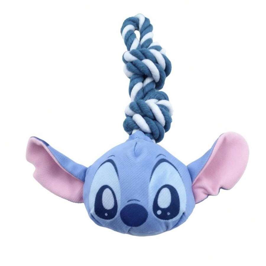 Cerdá Disney 耐用互動式縫繩狗狗玩具 - 適合狗狗咀嚼、玩耍和訓練，是提升幼犬和成犬發育和技能的理想之選 ⚫ 免費送貨 ✅ 24/48 小時送達西班牙大陸 - Stitch - 查看 1