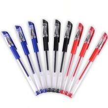 6-15pcs/Set European Standard Neutral Carbon Office Signature Pens, 0.5mm Tip, Red, Blue, Black, Student Stationery, Back To School Season - Multicolor - View 18