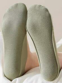 6 Pairs Soft, Lightweight, Non-Slip, Low-Cut Candy Color Ankle Socks For Women, High-Quality Matching Casual Socks, Thin Sole Ice Cream Socks, Invisible Socks, Compression Socks, Ladies Socks, Summer Christmas Gift - Multicolor - View 2