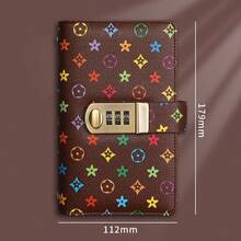 2025新款密码现金收纳笔记本，大容量现金收集袋，财务保护套 - 彩色 - 查看 13