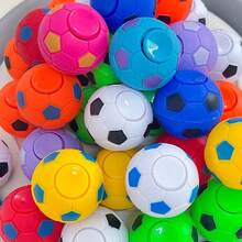 5pcs/10Pcs/30pcs Children's Interactive Games Set Random Color Fidget Spinners Soccer Ball Toys Football Party Favors Goodie Bag Stuffers Finger Rotatable Soccer Stress Relief Balls Sensory Gift(Some Parts May Be Random) - Multicolor - View 10
