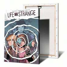 1张动漫墙贴，家居装饰，奇异人生主题房间装饰，美学风格，Pinterest动漫海报，帆布墙画，无框装饰 - 彩色 - 查看 39