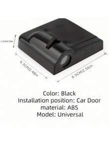 2pcs Car Door Welcome Lights With OEM Style Logo Projector, Universal Logo Projector Inspired By OEM Equipment, Easy Installation - Fits Most Vehicles - Multicolor - View 10