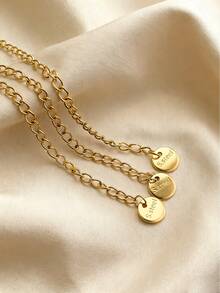 10pcs/Set/Lot Stainless Steel Pendant Lobster Clasp Extender Chain DIY Jewelry Making Bracelet & Necklace Accessory - 10pcs - View 2