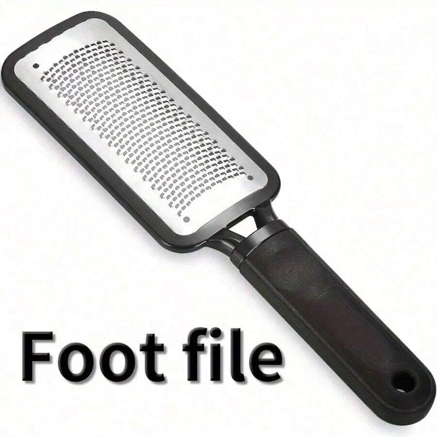 1/2pcs Pedicure Foot File, Foot Rasp, Foot Heel Scraper, Foot Rasp Foot File And Callus Remover For Feet, Foot Scrubber For Dead Skin - Multicolor - View 1