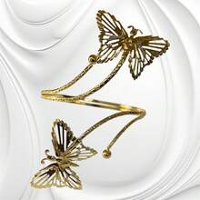 Gold Plated Forearm Bracelet - 8 de oro - Ver 2