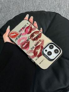 I Love You Lip Print Phone Case Compatible With IPhone 17 Pro/17/17 Pro Max/16/16 Pro/16 Plus/16 Pro Max/16E/15/15 Pro/15 Plus/15 Pro Max/14 Pro Max/14 Pro/14 Plus/14/13 Pro Max/13 Pro/13/12 Pro Max/12 Pro/12/11 Pro Max/11 Pro/11 - Multicolor - View 5
