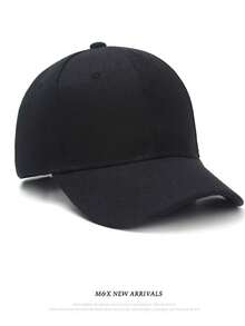 1pc Random Solid Color Ponytail Baseball Cap, Women Fashion Sports Visor Hat For Outdoor Sun Protection - Ponytail Baseball Cap - View 3