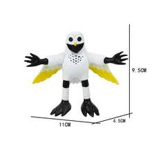 《99夜森林》鹿形手办，虚拟生存游戏毛绒玩具，多功能实用高清双面角色，LOMO收藏卡，可作装饰品或礼物送给粉丝和朋友 - 彩色 - 查看 7