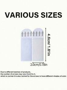 48/24条装重型聚酰胺相框挂条，无损粘贴式挂环，适用于石膏板墙面，非常适合照片和情人节装饰，是节日季的理想之选，无需钻孔，双面可移除墙钩，适用于相框和艺术品。 - 彩色 - 查看 5