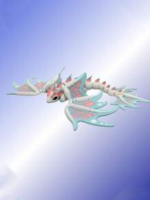 1pc 3D Printed Tyrannosaurus Rex Figurine, Cute Creative Decor With Movable Joints, Durable Desktop Ornament, Suitable For Home, Party, New Year Gift - Multicolor - View 8