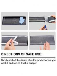 Self-Adhesive Mesh Rolls, Home Use Self-Adhesive Repair Screens, Toilet Drain, Sink Strainer