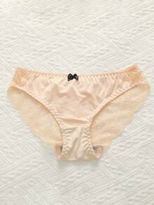 1套女士蕾丝钢圈聚拢文胸和内裤套装