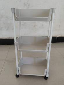 1 raft de depozitare pentru biblioteci, dulap multifuncțional independent, unitate de raft mobilă pentru living, dormitor, bucătărie, uz casnic - Multicolor - Vizualizare 15