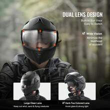 Casques de moto - Motorrad-Visierhelm, version européenne, taille L - Voir 4