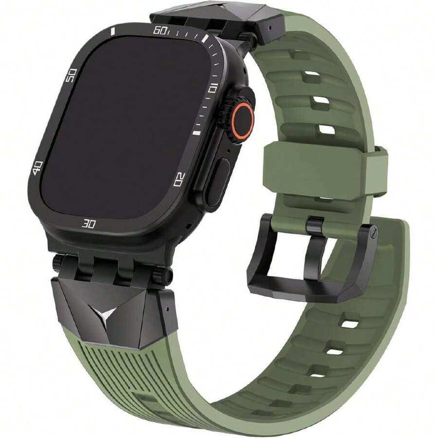 Smart Watch Strap - Lime Green - View 1