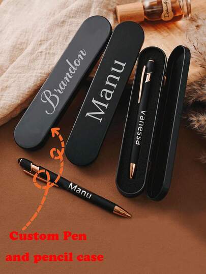 Customized Letter Combination Ballpoint Pen - Elegant Corporate Promotional Pen, Suitable For Employees, Clients, Business Events, Wedding Favors, Anniversaries, Back-To-School, Educational & Office Supplies, Teacher & Student Graduation Gifts