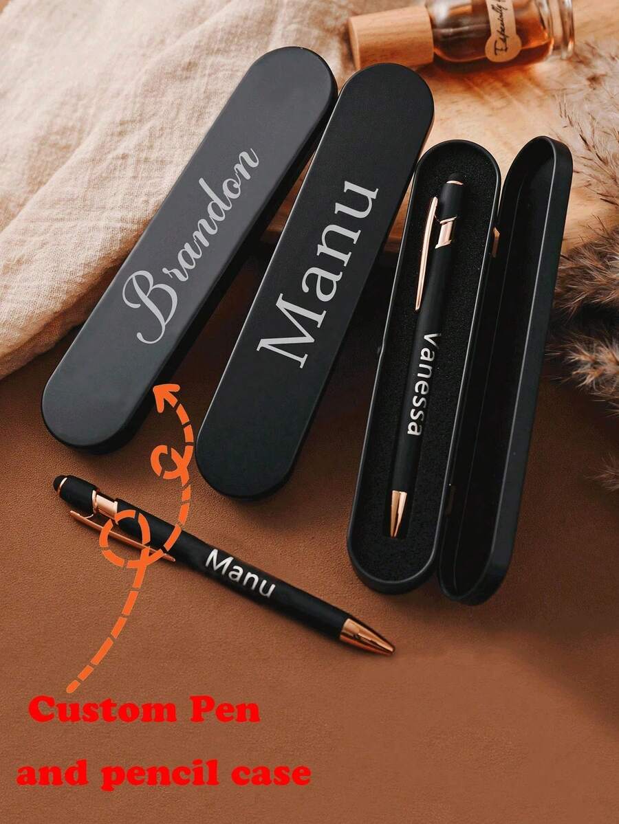 Customized Letter Combination Ballpoint Pen - Elegant Corporate Promotional Pen, Suitable For Employees, Clients, Business Events, Wedding Favors, Anniversaries, Back-To-School, Educational & Office Supplies, Teacher & Student Graduation Gifts