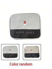 大容量便携式药品收纳袋，带提手，适合家庭使用，可放置于卧室、浴室、办公室、书桌等场所。 - 彩色 - 查看 16