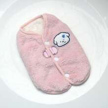 宠物秋冬季抓绒背心外套，保暖衣物，适合小型犬猫穿着，小型犬服装和小型猫服装。 - 彩色 - 查看 16