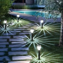 8 đèn LED năng lượng mặt trời chiếu sáng sân vườn, ánh sáng ấm/trắng, đèn lối đi ngoài trời, đèn hình thác nước elip, chất liệu ABS bền, thiết kế gắn phẳng, dễ lắp đặt, thích hợp cho sân vườn, sân trong, hiên nhà, lối đi, bãi cỏ, vỉa hè, công viên. - Nhiều màu - Xem 3