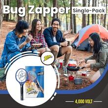 ZAP IT! Bug Zapper Rechargeable Bug Zapper Racket 4 000 Volt USB Charging Cable - Azul - Ver 2