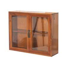 Gabinete de encimera, Ideal para organizar tazas, cosméticos, figuras de acción, perfumes, especias - Marrón - Ver 8