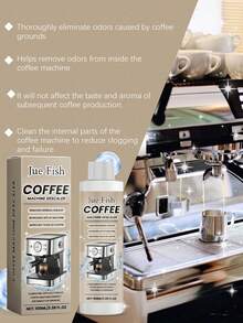 JUE FISH Coffee Machine Cleaner - Suitable For Cleaning, Descaling, Renewing And Maintaining Coffee Machines To Keep Them Hygienic. Powder Bowl Rusting, Appearance Worn And Aging, Grinder Blades Rusting. It Is The Perfect Holiday Gift For Family And Friends (Random Shipment Of New And Old Versions). - Multicolor - View 9